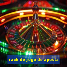 rack de jogo de aposta